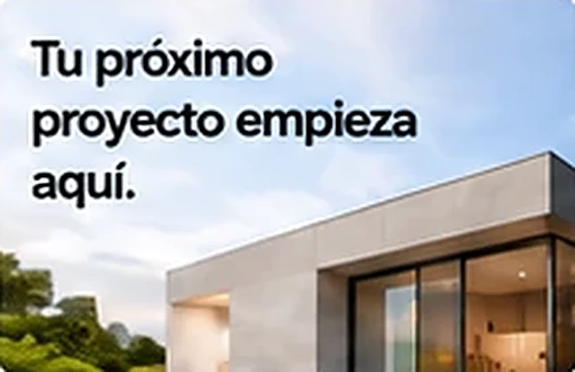 Anuncio: Tu próximo proyecto empieza aquí